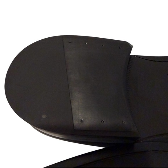 Magnanni Pardo Derby Oxfords Black Leather Men's 13 Dress Shoe Quiet Luxury - Picture 8 of 10